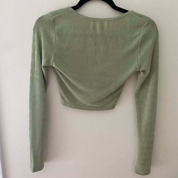 Front Twist Crop Top - Picture 2 of 2